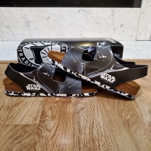 New in Box Milano Birkenstock Star Wars Darth Vader Womens EU SZ 37, US SZ 6-6.5